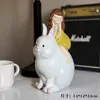 [Oferta Especial] Adornos de Resina para Sala de Estar, Decoraciones Modernas Simples, Estilo Wabi-Sabi, Regalos de Inauguración de Casa de Alta Gama