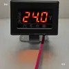 Medidor Digital Universal de Temperatura da Água e Tensão para Empilhadeiras Modificadas, Escavadeiras, Caminhões, Máquinas Agrícolas 12V24V Instrumento LCD Adicional