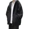 Coleção nova de primavera e outono transfronteiriça: moletom com zíper, gola alta, cor sólida, patchwork, estilo raglã - uma peça de outer wear esportiva casual, moderna, minimalista e fashion