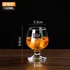 Juego de Copas de Vino de Cristal Copas de Brandy Copa de Vino Blanco para el Hogar Copa de Whisky Engrosada Copa Alta para Vino Tinto