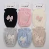 Estilo Novo Outono e Inverno Mangas Curtas para Mulheres, Protetores de Manga Bordados com Laço Anti-Manchas para Estudantes, Protetores de Manga para Jaqueta de Penas Atacado