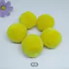 Punto 2-5cm Bola de Pelo de Cachemir Reparación Redonda Bola de Bayas Rojas Colgante de Ropa DIY Paquete de Materiales DIY Bola de Lana Hecho a Mano