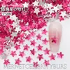 Estrella de Mar de 5 mm Zapatos Planos Populares Fondo Plano Joyería de Diamantes para Uñas Colorida Forma Especial Pentagonal Gruesa Uñas Portátiles Diamantes Venta al por Mayor