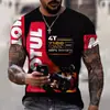 Camiseta de Manga Corta 3D Estilo Mexicano Impresión Digital 3D Secado Rápido para Hombre Verano Moderna Casual Deportiva