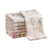 Paño para Lavar Platos Que No Absorbe Fácilmente la Grasa, Gasa de Algodón Puro Específica para Cocina, Paño de Limpieza Absorbente y Grueso Que No Suelta Pelusa, Toalla para Lavar Platos