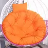 Almofada de assento para cesta suspensa, almofada para balanço de cadeira suspensa, almofada de cadeira integrada espessa para berço de rattan, almofada de assento destacável e lavável transfronteiriça