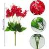 Flores Artificiais Transfronteiriças, Jacinto, Espigas de Trigo, Flores de Glicínia, Arranjo de Flores para Divisória de Restaurante, Decoração de Casamento, Exibição de Buquê Juan