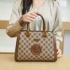 Bolsa Transversal Estampada Versátil para Meia-idade Bolsa Grande Atmosférica Bolsa de Mão Simples Bolsa de Ombro Tendência para Primavera e Verão Bolsa Feminina para Mãe Nova