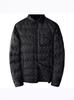 Chaqueta de plumón informal con cuello camisero de marca de alta gama de European Station para hombre, nueva chaqueta de invierno de Jacquard ligera y cálida para hombre