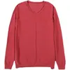 Suéter de tricô feminino novo estilo, fio de algodão simples, atacado, versátil, caimento solto, gola redonda, manga longa, casual, adequado para primavera e outono, transfronteiriço