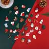 Pingente de resina de Natal Pingente de boneco de neve de resina de Natal DIY acessórios de joias Amazon fornecimento transfronteiriço