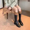 Se ven bien en mis pies ~ combinación de colores oblicua Botas de Caballero otoño e invierno Nuevas Geniales atractivas botas largas ~ fáciles de poner y cómodas