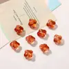 Contas de Vidro de Trevo de Quatro Folhas de 13mm para Pulseiras, Colares, Acessórios de Joias Artesanais DIY, Materiais Atacado