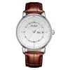 Relógio Masculino Olika/Olika com Calendário, Relógio de Pulso Casual a Quartzo, Relógio de Pulso à Prova d'Água a Quartzo, À Prova d'Água 30m