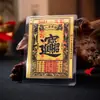 Amuleto taoísta Longhushan estilo TikTok para atraer dinero, tarjetas de dinero, billetes y riqueza, para colocar en fundas de teléfono o como tarjetas de talismán