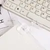 Clips Cuadrados Acrílicos al por Mayor del Fabricante para Organizar y Almacenar Materiales de Oficina, Estudio y Exámenes en el Escritorio, Alta Transparencia