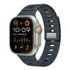 Correa para Apple Watch Adecuada para Correa para Apple 11, Correa para iWatch de Silicona Magnética Apple S10 Norman N54