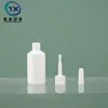 Botellas gotero de punta de plástico PE al por mayor de fábrica 3ml Botellas dispensadoras de muestras pequeñas Botellas para gotas de ojos Botellas de esencia