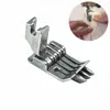 Máquina de costura industrial SP-18 ponto reto faca de três lâminas parada à direita calcador ponto reto Universal