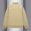 Jaqueta de Voo Masculina com Gola Baseball Nova Outono 2026 Moda Versátil Casual Roupa Externa Juvenil
