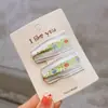 Pasador de Moda Infantil para Niña Fácil de Usar Pin BB Pinza Pequeña Pinza para Acabado de Cabello Suelto de Bebé Pinza para Flequillo