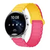 Correa de Reloj Magnética de Silicona de Tres Colores Contrastantes de Segunda Generación Adecuada para Huawei Gt6 18 20 22mm Samsung Xiaomi Pulsera