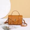 Bolso de cuero para motocicleta primera capa piel de vaca bandolera cuero curtido vegetal retro casual transfronterizo Bolso de mujer bolso de cuero encerado al aceite 88820