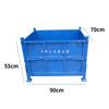Caja plegable de volteo para carga, caja de placa de acero, transporte logístico, caja metálica plegable, caja de volteo de acero no estándar al por mayor