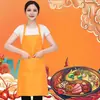 Delantal para invitados de restaurante de hot pot impresión de logotipo restaurante de barbacoa restaurante Haidilao delantal para invitados