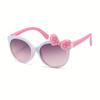 Gafas de Sol Lindas de Dibujos Animados con Lazo para Niñas, Gafas de Sol para Niños, Escalada, Deportes al Aire Libre
