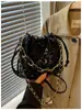 Nuevos bolsos de mano para mujer, bolsos de mujer transfronterizos, bolsos cruzados, bolsos tipo cubo, bolsos de hombro versátiles de cuero genuino de alta gama exquisitos