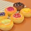 Decoraciones de Tarta de Fruta de Fresa Pegamento de Crema Resina Accesorios Pequeños Casa de Muñecas DIY Juguetes de Juego de Imitación Yqt Juguetes de Comida en Miniatura
