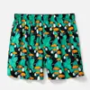 Fábrica de Origen Nantong Calzoncillos de Algodón Puro para Hombre Corte Holgado Ropa de Dormir para Casa Tallas Grandes Boxer Briefs Suministro Directo en Stock