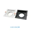Ventas Directas de Fábrica Piezas Estampadas Mr16Gu10 Carcasa de Plástico para Luz de Techo Soporte para Foco Downlight Kit de Iluminación Portalámparas