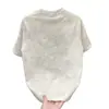 Estilo Novo de Verão Simples e Fashionável Tendência Camisetas de Manga Curta Tops para Homens, Versátil e de Alta Qualidade Camisas de Base Tie-Dye de Meia Manga
