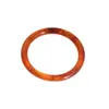 Pulsera de Acrílico Ámbar, Estilo Delgado, Pulsera de Nuevo Estilo Chino, Diseño de Nicho, Pulsera de Anillo Liso, Lujo Ligero, Joyería de Alta Gama