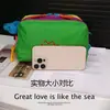 2026 Nuevo Modelo Esquema de Colores Alpaca Dopamina Bolso Cruzado de Hombro Único con Múltiples Compartimentos Bolso de Almacenamiento Bolso de Maquillaje Impermeable para Mujer