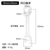 Llave de boca abierta delgada Herramienta para reparación de automóviles de ferretería Llave hexagonal desechable Herramienta de llave de instalación simple