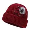 Gorros de Invierno para Mujeres Mayores, Engrosados y Forrados de Felpa, Gorros Calientes para Madres, Abuelas y Señoras Mayores