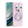 Funda de silicona líquida para teléfono móvil Huawei Mate60, sencilla, con soporte de protección integral, funda protectora para teléfono móvil.