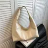 Bolsa de Ombro Simples Retro Transfronteiriça Moda Tendência Bolsa de Braço Retro Estilosa Versátil Grande Capacidade Bolsa de Mão