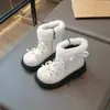 Dr. para Niñas. Botas de Algodón Cálido con Felpa Martens 2026 Otoño Nuevas Elegantes para Niña Pequeña, Niños Medianos y Grandes, Botas Versátiles de Princesa