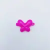 Pinzas para el pelo de mariposa de dibujos animados, Pinzas laterales de plástico para niños, Pasadores autoarticulados frescos y dulces, Accesorios para bebés