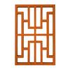 Grades de janela de liga de alumínio ocas antigas chinesas, com grãos de madeira, novas portas divisórias e janelas chinesas, grades de flores antigas, tela decorativa, guarda-corpo