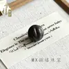 Colgante de Zorro Pixiu de Obsidiana Natural Nuevo Estilo Chino Obsidiana Plateada Gato Pulsera DIY Cadena para Clavícula con Forma de Corazón Obsidiana Dorada