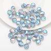8MM contas de vidro torcido para azulejo, lingote redondo plano, colar, pulseira, joias, acessórios DIY feitos à mão, atacado