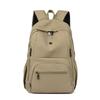 Mochila, Mochila Deportiva para Pareja Estilo Lazy, Color Sólido Simple Casual de Gran Capacidad Textura Popular Bolsa para Estudiante Universitario