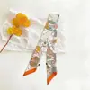 Cinta Decorativa para Mujer de Estilo Nuevo de Primavera de Comercio Exterior, Mundo Submarino, Cinta para Envolver Bolsas, Pañuelo de Seda, Pañuelo Pequeño para el Cuello, Bufanda