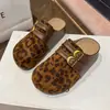 Zapatos Birkenstock de suela gruesa con tacón oculto 2026 Primavera/Otoño nuevos slip-on perezosos Birkenstock de punta cerrada medias zapatillas para mujer uso exterior