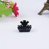 Moda Coreana Estilo Retro Accesorios para el Cabello, Pinzas Negras Brillantes para el Cabello, Pinzas Sencillas de Moño, Accesorios Geométricos para Flequillo al por Mayor